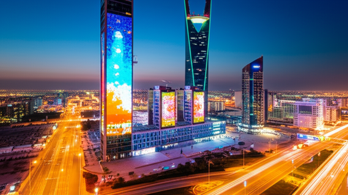 Landmark Billboard in City Financial District