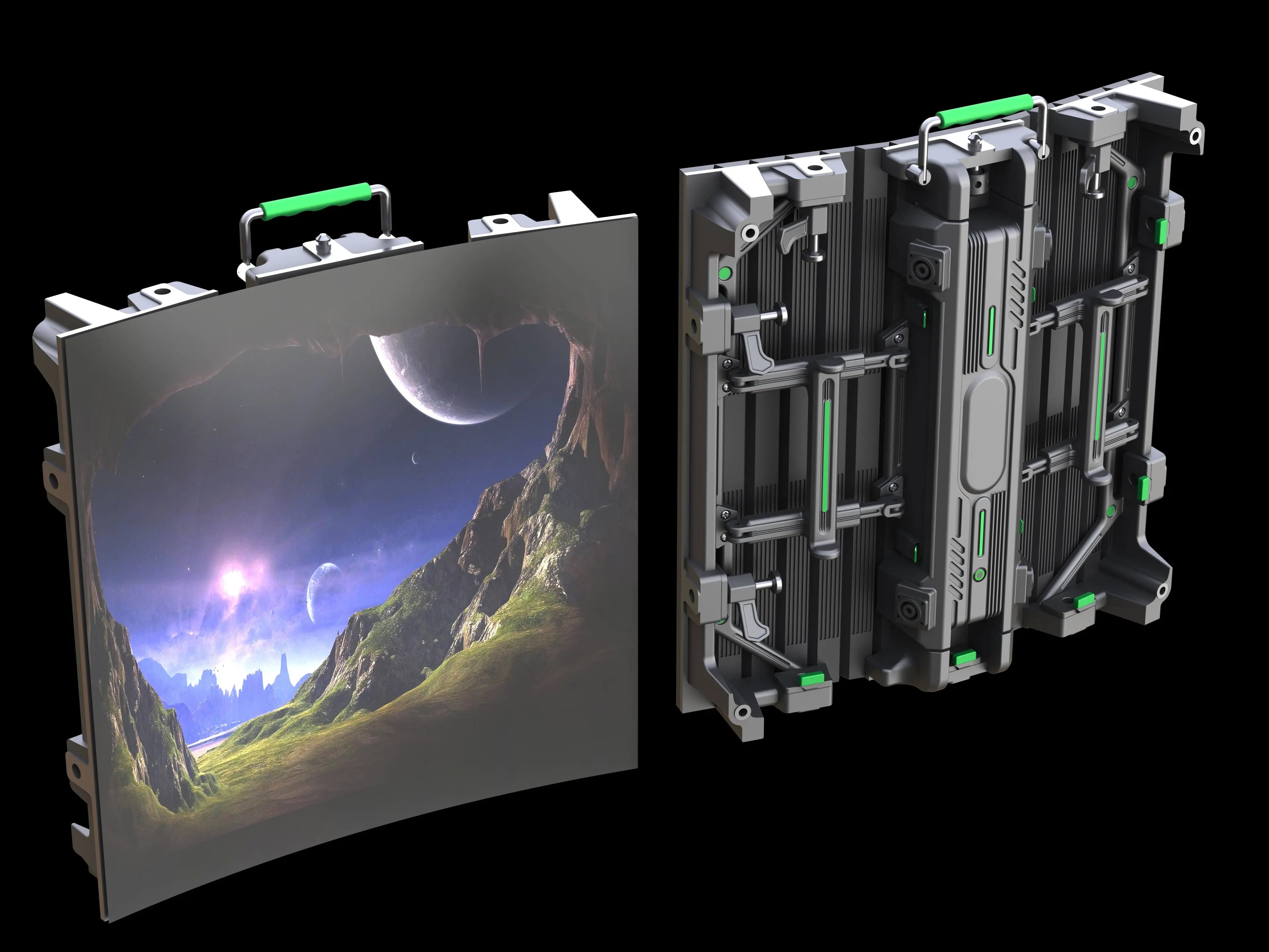 Enbon LED Display Cabinet Parts Internal Components R5 Series (Flexible Solution) enbon